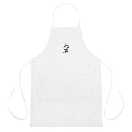 Embroidered Apron